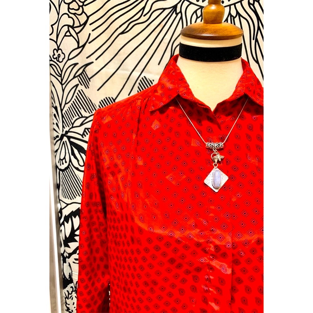 🌈 Stylish Vintage mandala top - Picture 1 of 8